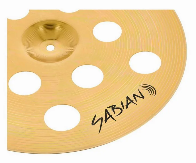 Sabian 16" SBR O-Zone Crash, vue de dessus, photo 4
