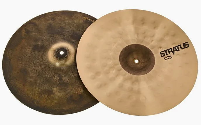 Sabian 16" Stratus Dry Hi-Hat, vue de face, photo 3