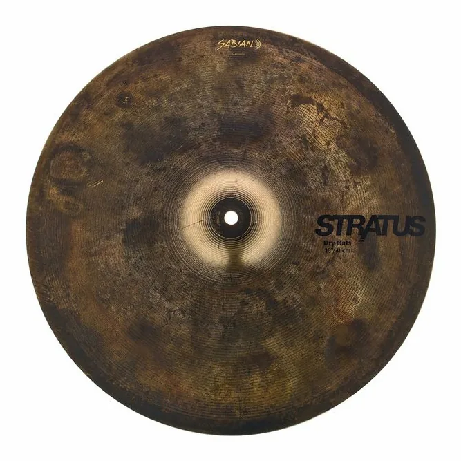 Sabian 16" Stratus Dry Hi-Hat, vue de dessus, photo 4