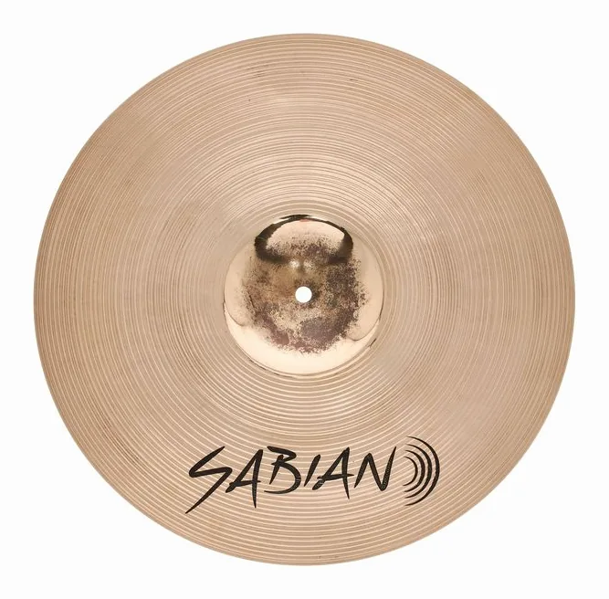 Sabian 17" AAX Crystal Thin Crash, sur fond neutre, photo 3