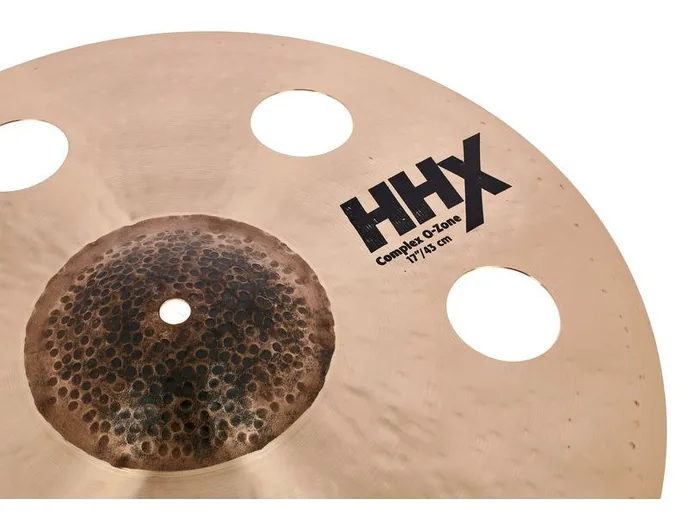 Sabian 17" HHX Complex O-Zone Crash, vue de profil, photo 4