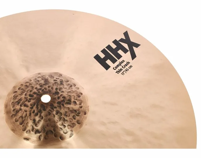 Sabian 17" HHX Complex Thin Crash, vue de près, photo 3