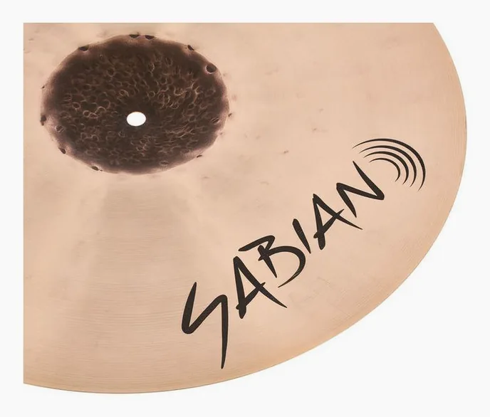 Sabian 17" HHX Complex Thin Crash, sur fond neutre, photo 4
