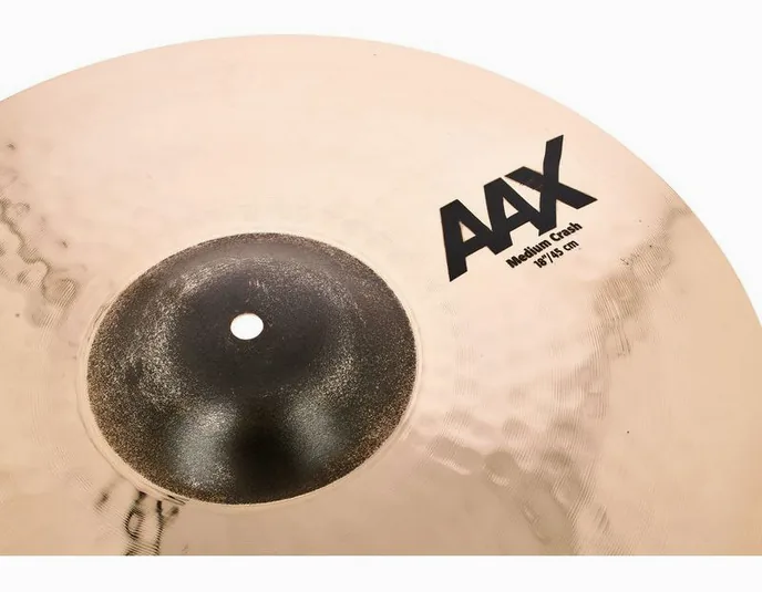 Sabian 18" AAX Medium Crash, vue de près, photo 3