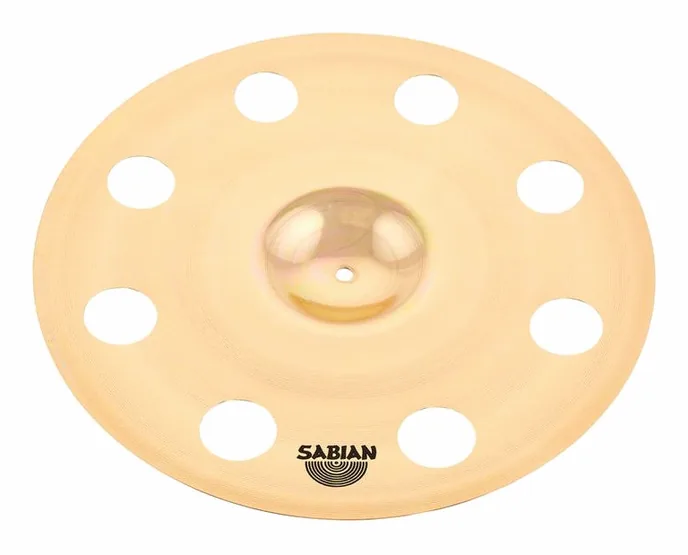 Sabian 18" AAX O-Zone Crash, vue de profil, photo 2