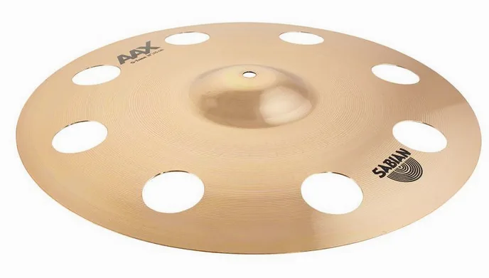 Sabian 18" AAX O-Zone Crash, sur fond neutre, photo 3