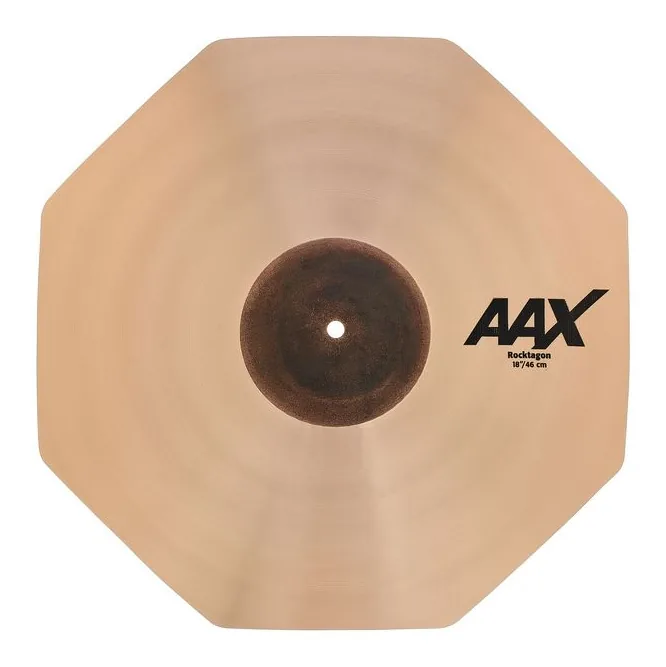 Sabian 18" AAX Rocktagon, vue de face, photo 2