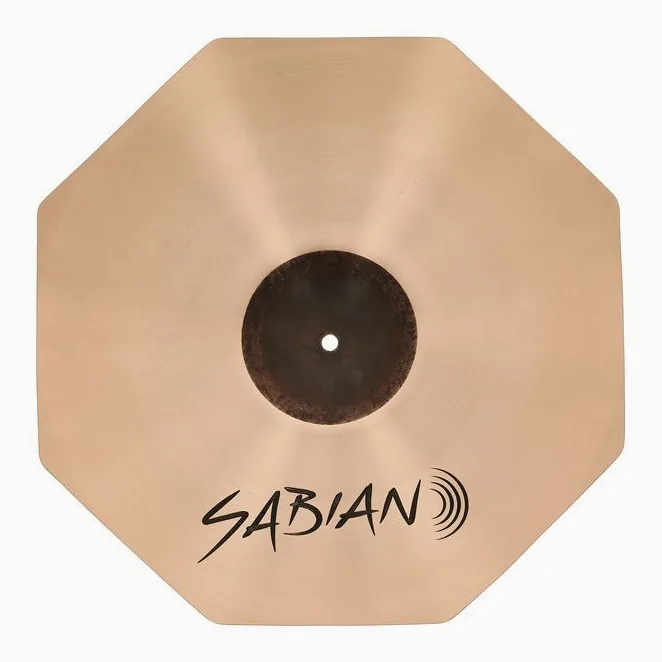 Sabian 18" AAX Rocktagon, vue de profil, photo 3