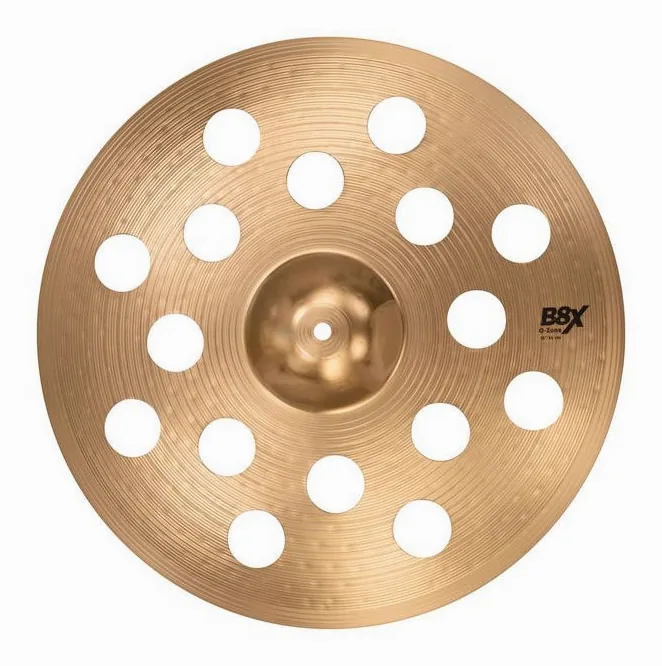 Sabian 18" B8X O-Zone Crash, sur fond neutre, photo 2
