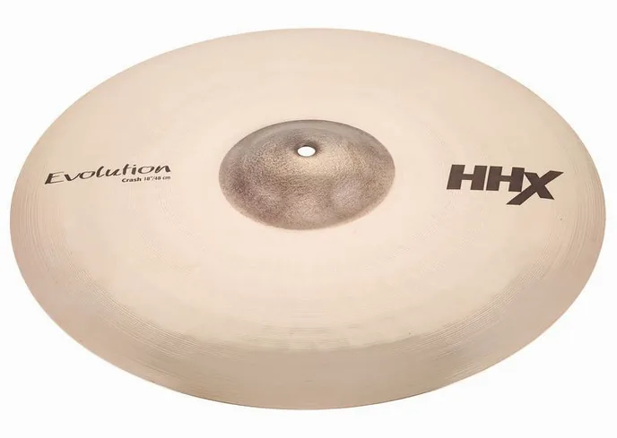 Sabian 18" HHX Evolution Crash, vue de face