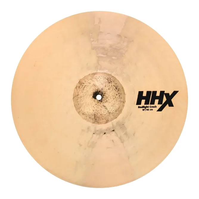 Sabian 18" HHX Redlight Crash, vue de profil, photo 2
