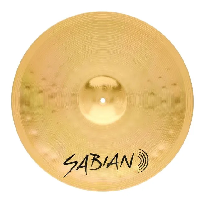 Sabian 18" SBR Crash/Ride, vue de profil, photo 2