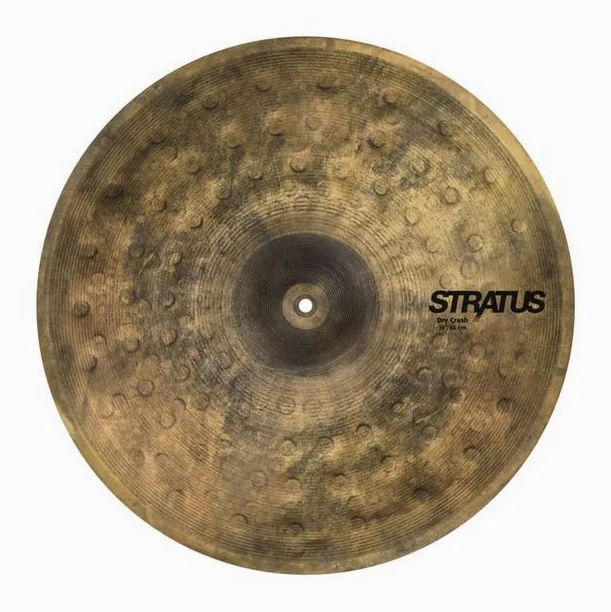 Sabian 18" Stratus Dry Crash, vue de près, de face