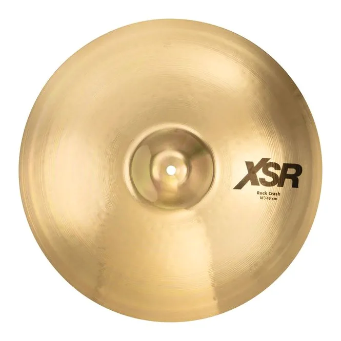Sabian 18" XSR Rock Crash, vue de trois quarts, photo 2