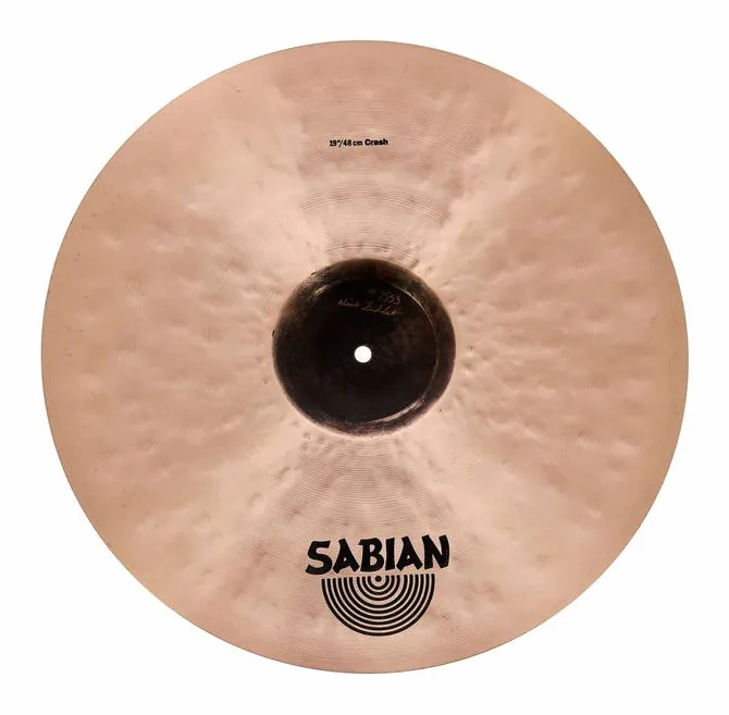 Sabian 19" Artisan Thin Crash, sur fond neutre, photo 2