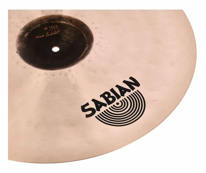 Sabian 19" Artisan Thin Crash, sur fond neutre, photo 4