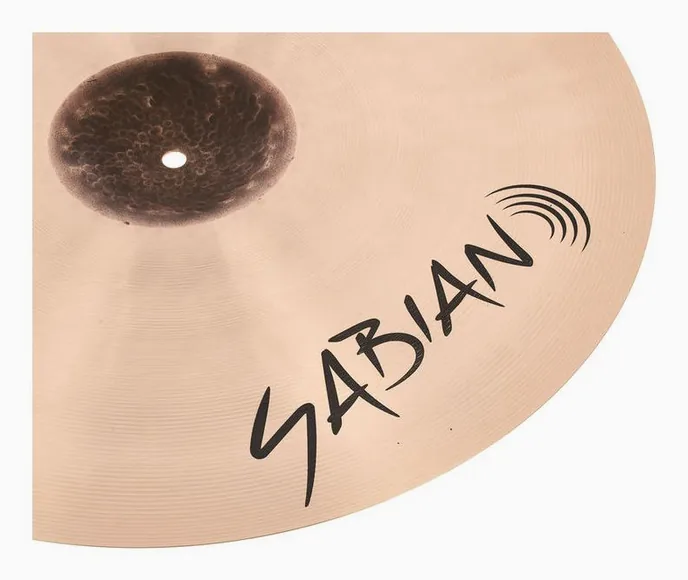 Sabian 19" HHX Complex Thin Crash, vue de trois quarts, photo 4