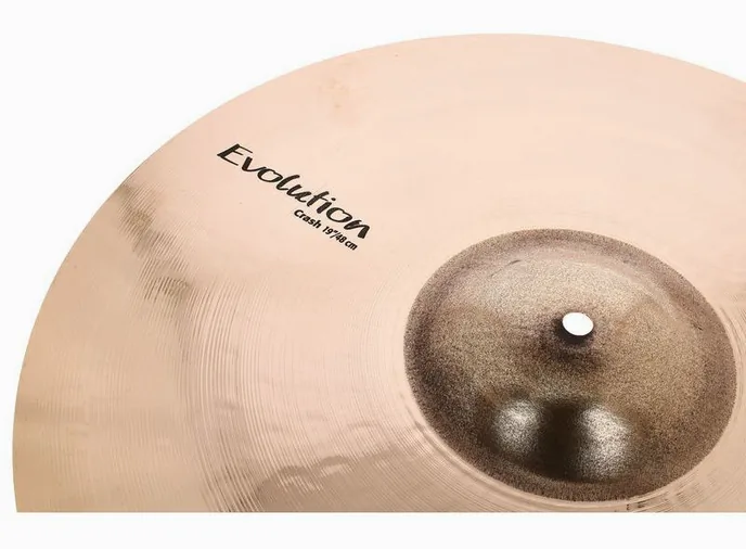 Sabian 19" HHX Evolution Crash, vue de profil, photo 3
