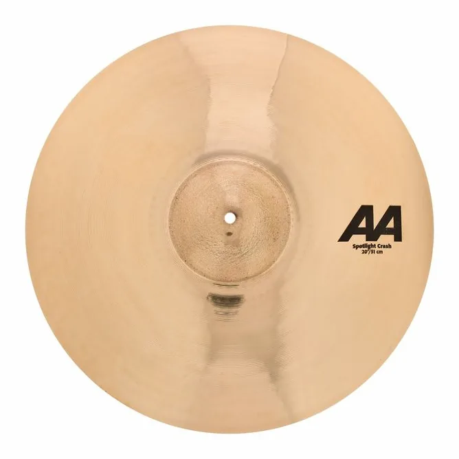 Sabian 20" AA Spotlight Crash, vue de dessus, photo 2