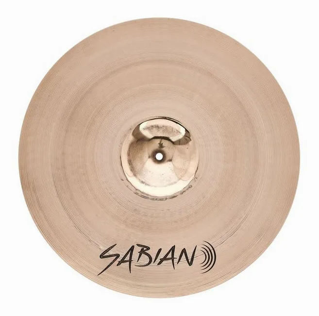 Sabian 20" AAX Heavy Crash, vue de trois quarts, photo 2