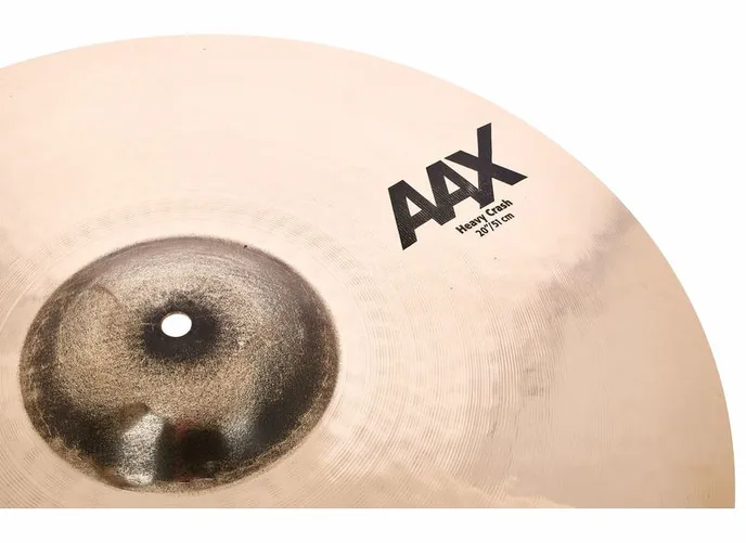 Sabian 20" AAX Heavy Crash, vue de profil, photo 3