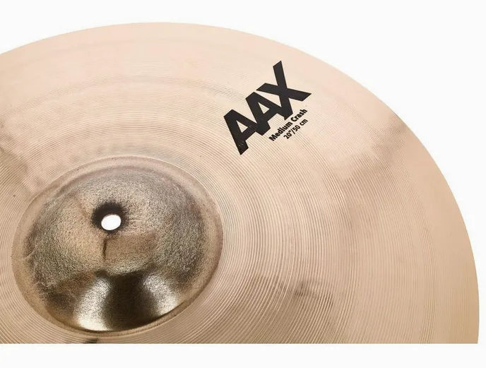 Sabian 20" AAX Medium Crash, vue de dessus, photo 3