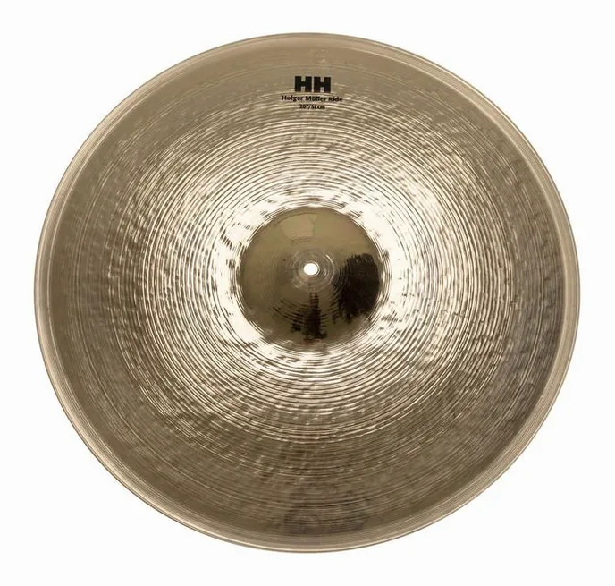 Sabian 20" Ride Holger Müller Sign., vue de dessus, photo 2