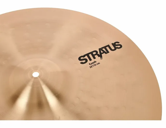 Sabian 20" Stratus Crash, vue de trois quarts, photo 4