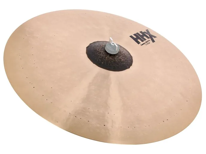 Sabian 21" HHX Complex Thin Ride, vue de près, de face