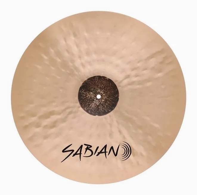 Sabian 21" HHX Complex Thin Ride, vue de profil, photo 2
