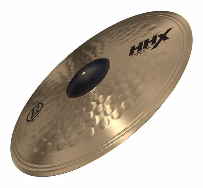 Sabian 22" HHX BFM World Ride Cymbal, vue de près, photo 3