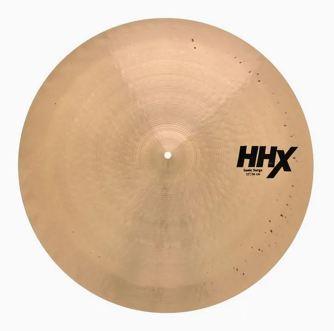 Sabian 22" HHX Sonic Surge, sur fond neutre, photo 2