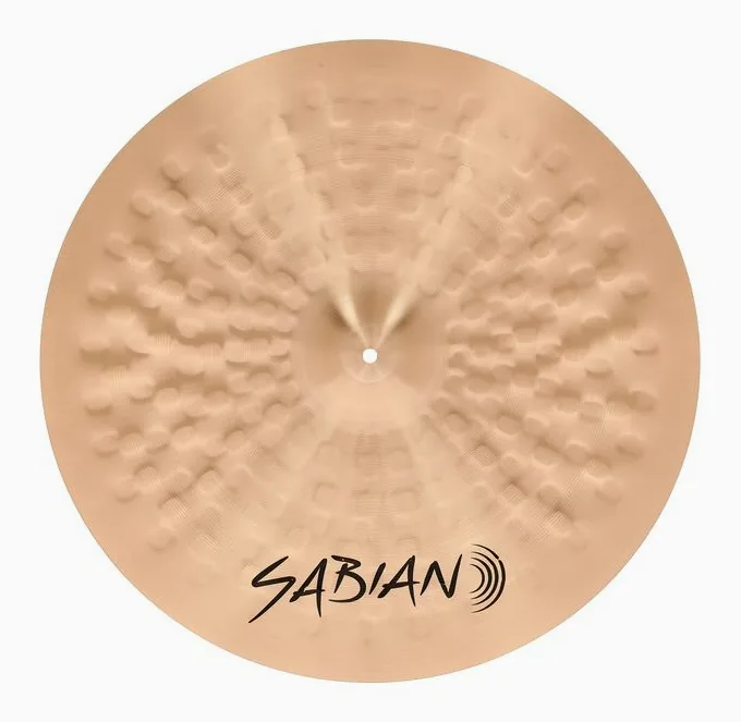 Sabian 22" HHX Tempest Cymbal, vue de profil, photo 3