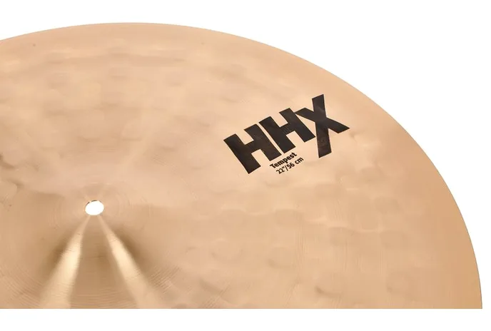 Sabian 22" HHX Tempest Cymbal, vue de trois quarts, photo 4