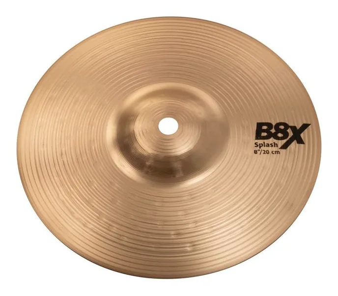 Sabian 8" B8X Splash, sur fond neutre