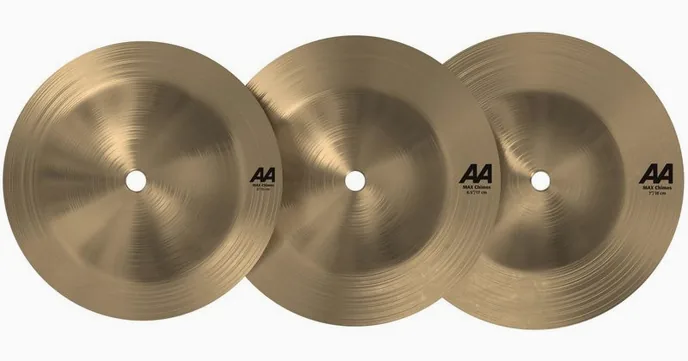 Sabian AA MAX Bell Chime Set, sur fond neutre