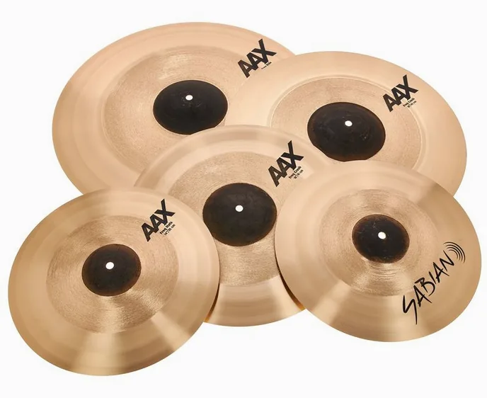Sabian AAX Freq Performance Set, de face sur fond neutre