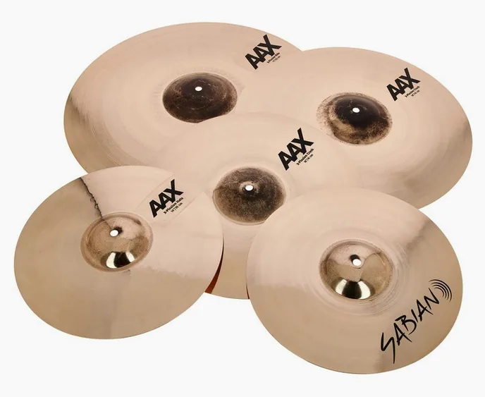 Sabian AAX-Plosion Cymbal Set, sur fond neutre