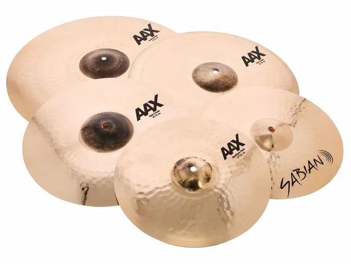 Sabian AAX Promo Cymbal Set, vue de face