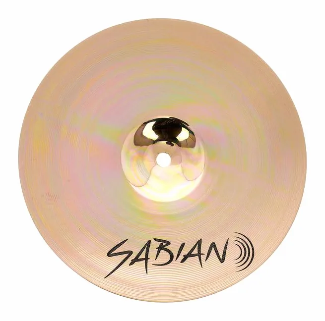 Sabian 10" AAX Splash, vue de profil, photo 2
