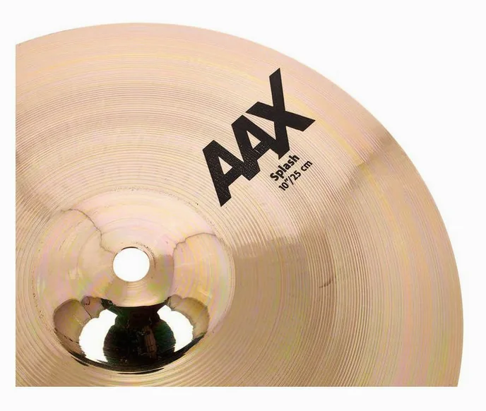 Sabian 10" AAX Splash, vue de face, photo 3