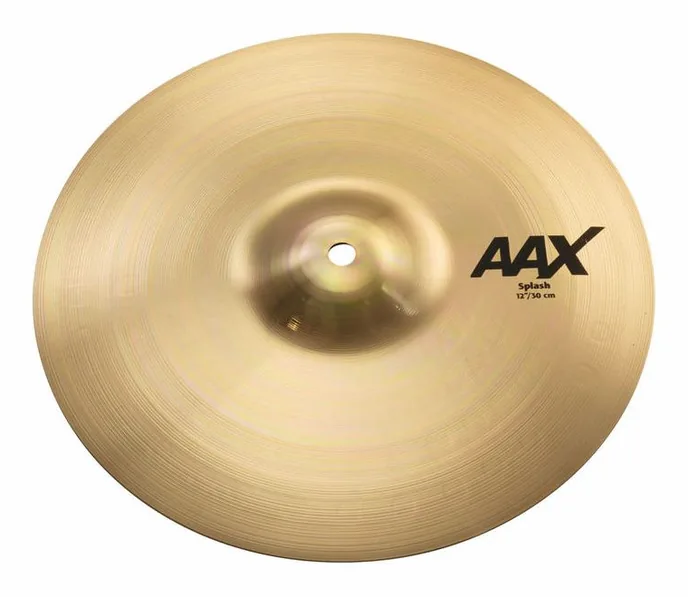 Sabian 12" AAX Splash, de face sur fond neutre