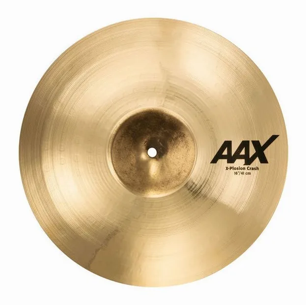 Sabian 16" AAX AAXplosion Crash, de face sur fond neutre