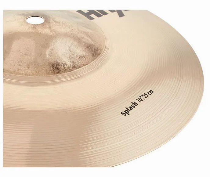 Sabian 10" HHX Splash, vue de dessus, photo 4