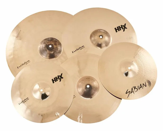 Sabian HHX Evolution Exclusive Set, sur fond neutre
