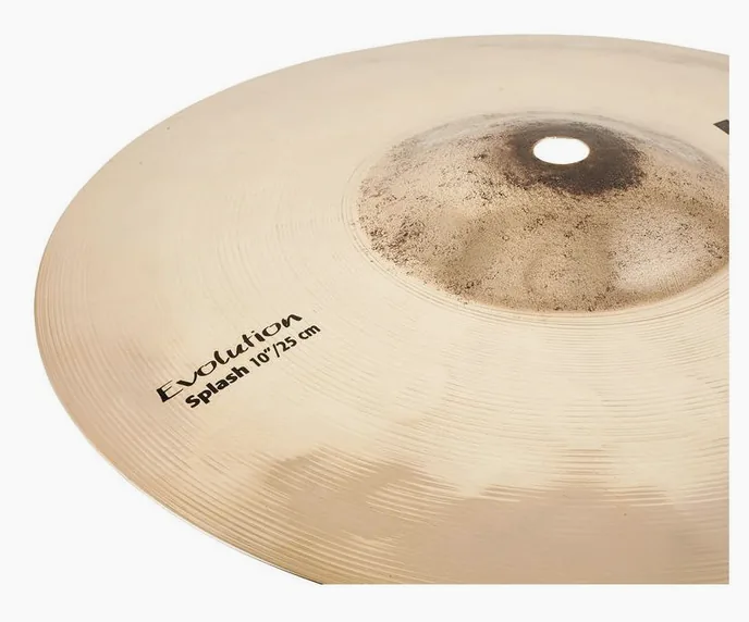 Sabian 10" HHX Evolution Splash, vue de face, photo 3