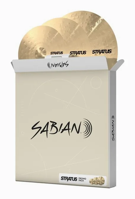 Sabian Stratus Performance Set, de face sur fond neutre