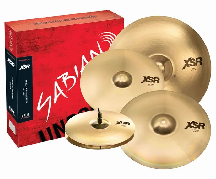 Sabian XSR Performance Set Pro, de face sur fond neutre