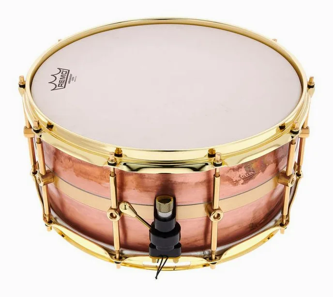 Schagerl Drums 14"x6,5" Persephone Snare Drum, vue de trois quarts, photo 3