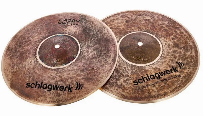Schlagwerk 12" Cajon Hi-Hat, sur fond neutre, photo 2